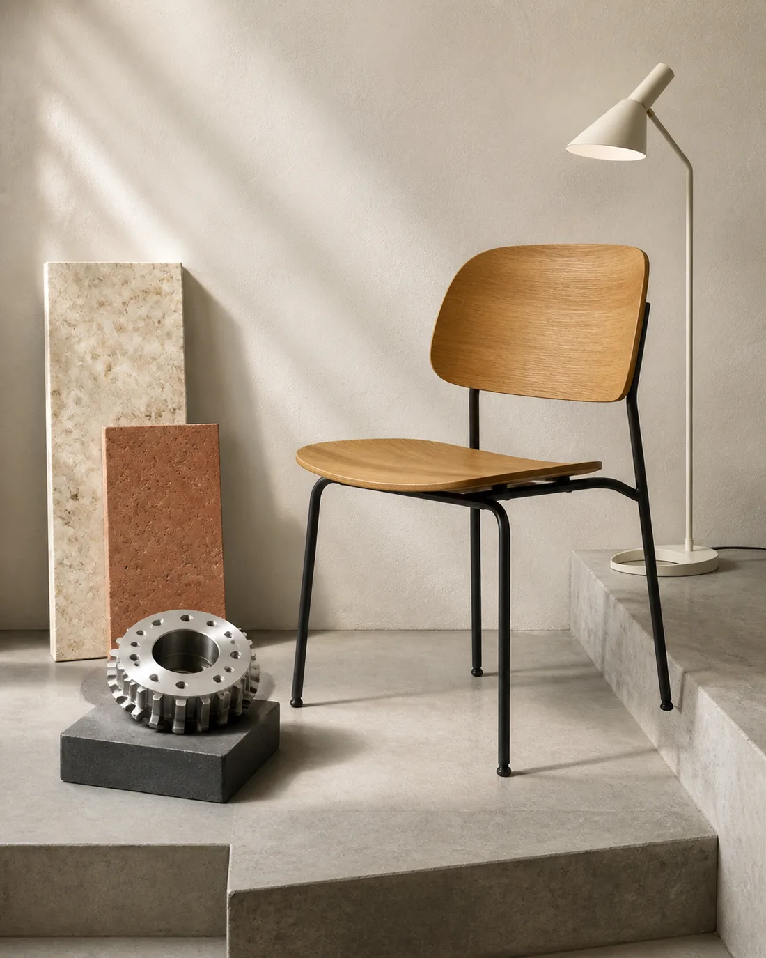 A considered arrangement of commercial objects created for the Anvaya Trading website